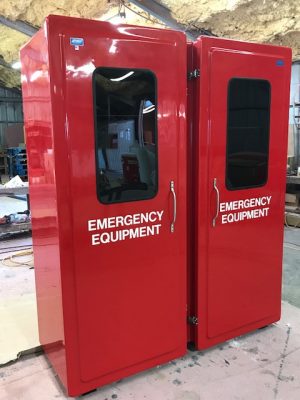 Large Storage Equipment Cabinets Model FWG-84 with windows