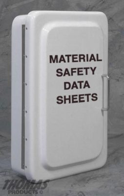 Material Safety Data Sheet Cabinets Model MSDS-1 drawing